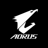 ตราสัญลักษณ์จริง AORUS จากเว็บไซต์ทางการ