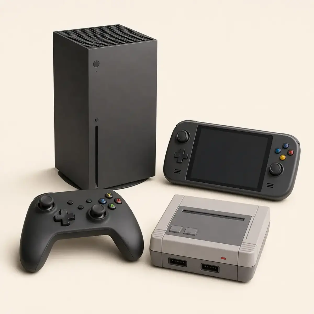 กลุ่มเครื่องเล่นเกมส์ คอนโซล เครื่องพกพา และจอย
