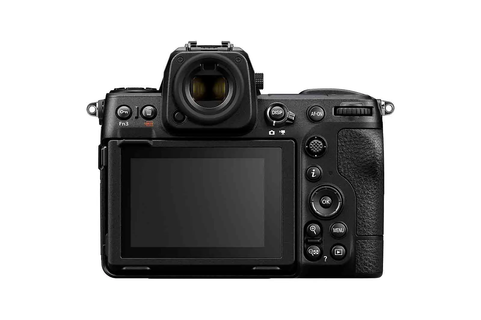 กล้อง Nikon Z8 แบบ Body-only มุมด้านหลัง ความละเอียดสูง สำหรับหน้ารับซื้อ Nikon