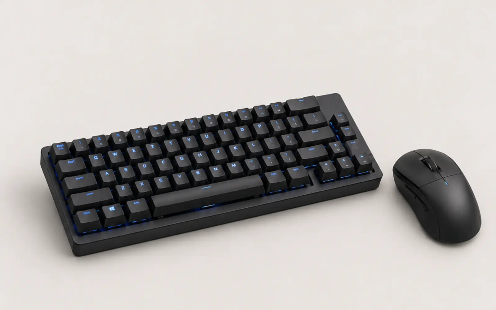 ภาพจำลองสินค้าแบบสมจริงคีย์บอร์ดและเมาส์เกมมิ่ง Logitech G จัดวางเต็มสัดส่วน กลุ่ม Logitech G