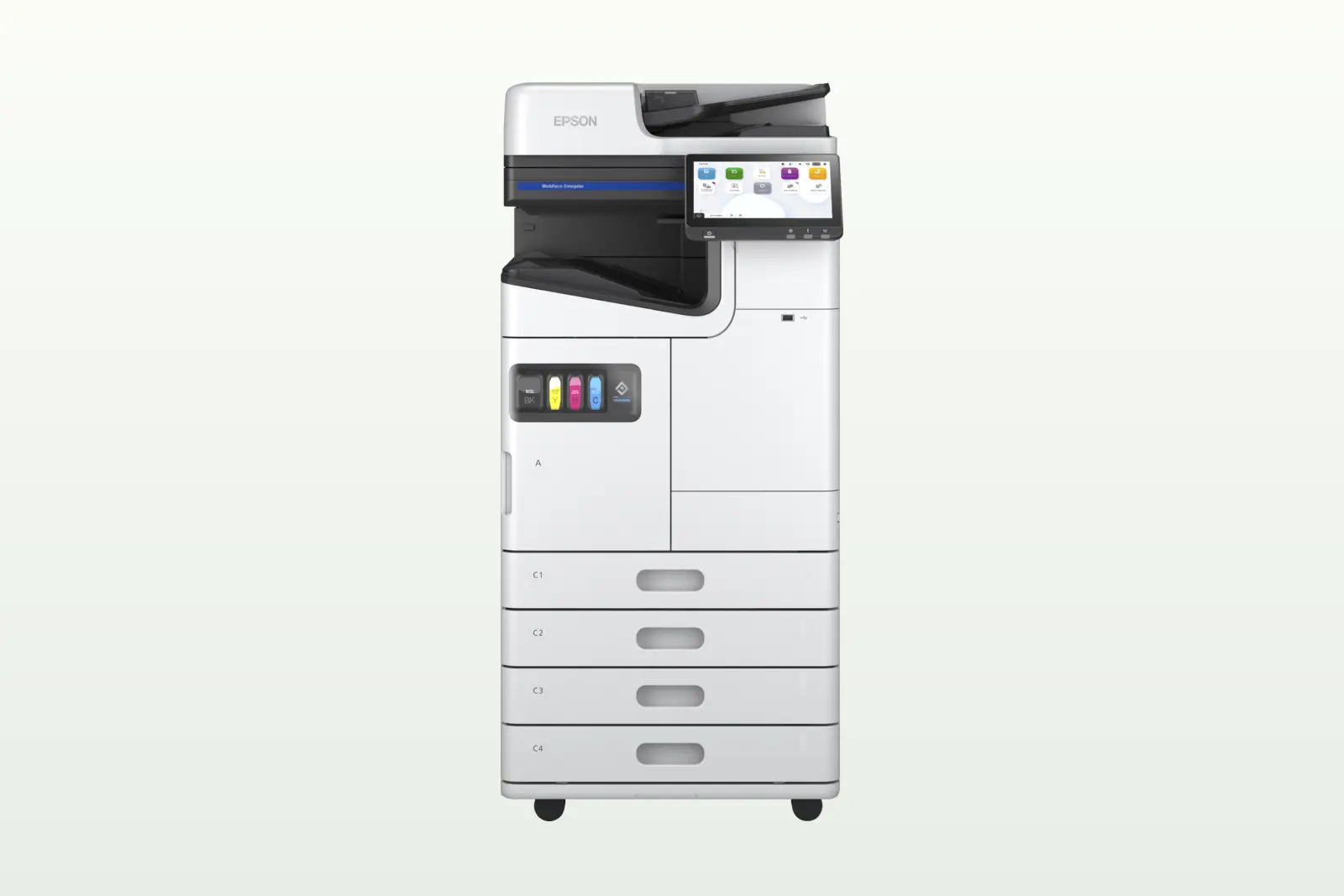 เครื่องพิมพ์จริง Epson WorkForce Enterprise AM-C6000 พร้อมชุดถาดกระดาษ กลุ่ม Epson Printer