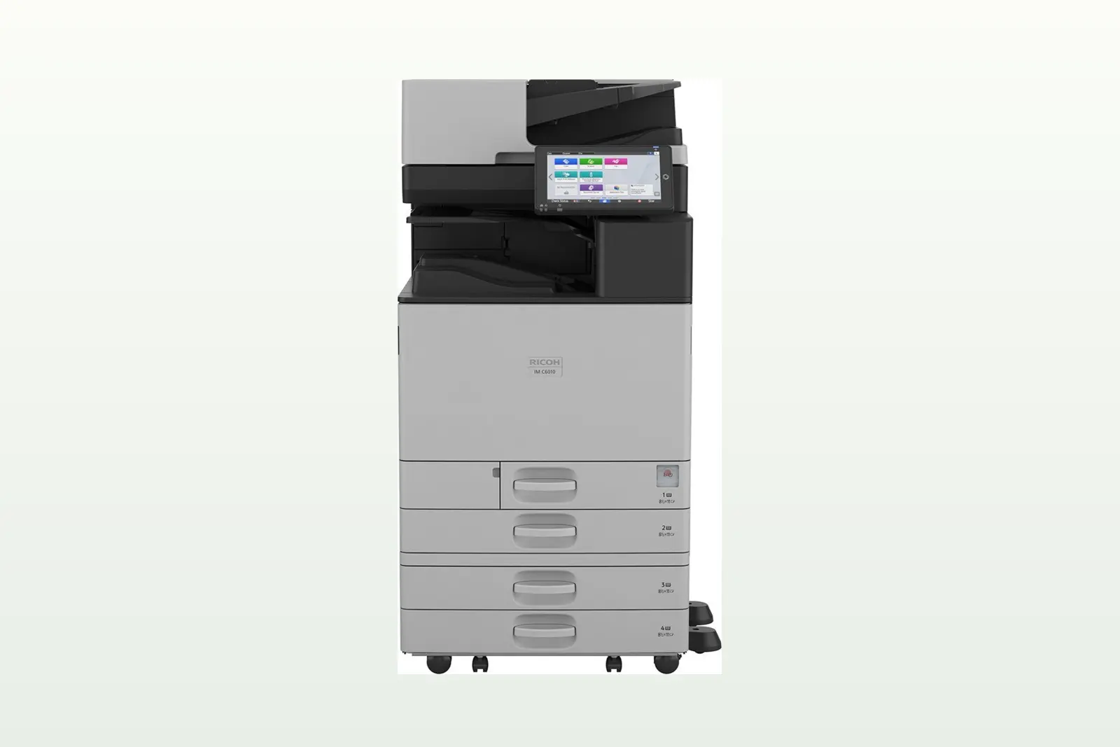 เครื่องพิมพ์จริง Ricoh IM C6010 มัลติฟังก์ชันสี A3 กลุ่ม Ricoh และ Konica Minolta