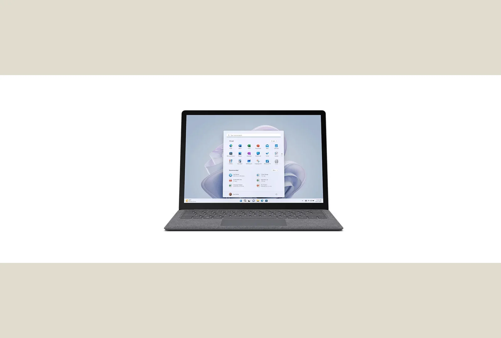 ภาพสินค้าจริง Microsoft Surface Laptop รุ่นที่รับซื้อ